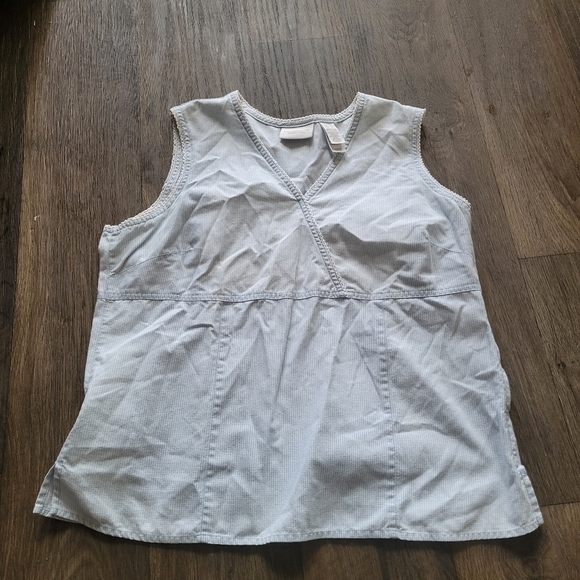 Vintage Tops - 90s Liz Claiborne Cottagecore Tank